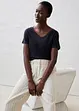 T-shirt en lin, bonprix