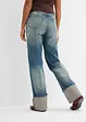 Jean droit, taille haute, bonprix
