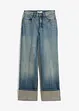 Jean droit, taille haute, bonprix
