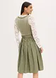 Dirndl avec tablier à sequins (ens. 2 pces), bonprix