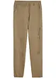 Pantalon twill garçon thermo et taille extensible, Loose Fit, bonprix