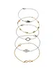 Set de bracelets (ens. 5 pces), bonprix