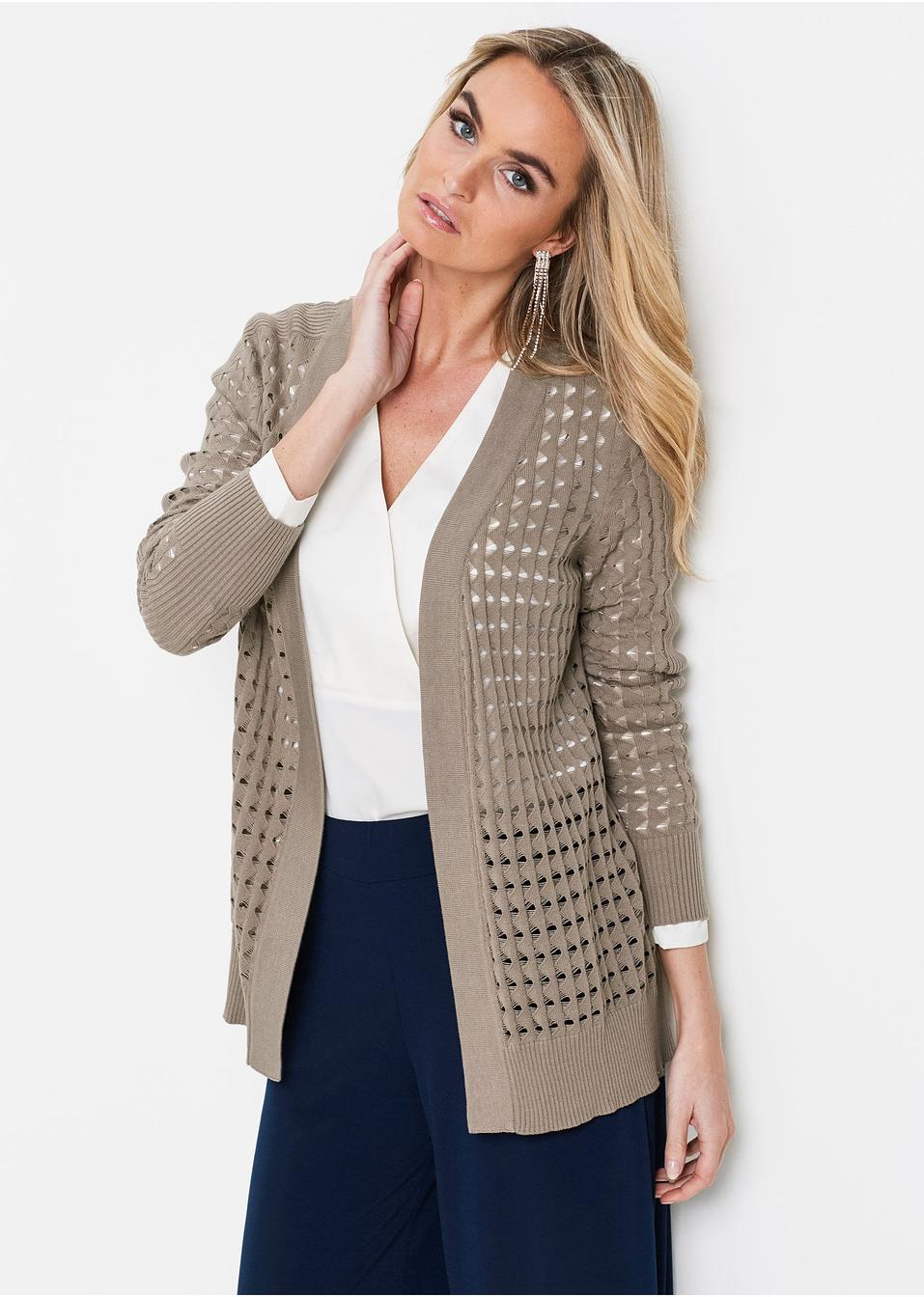 Cardigan grès - bpc selection - bonprix.fr