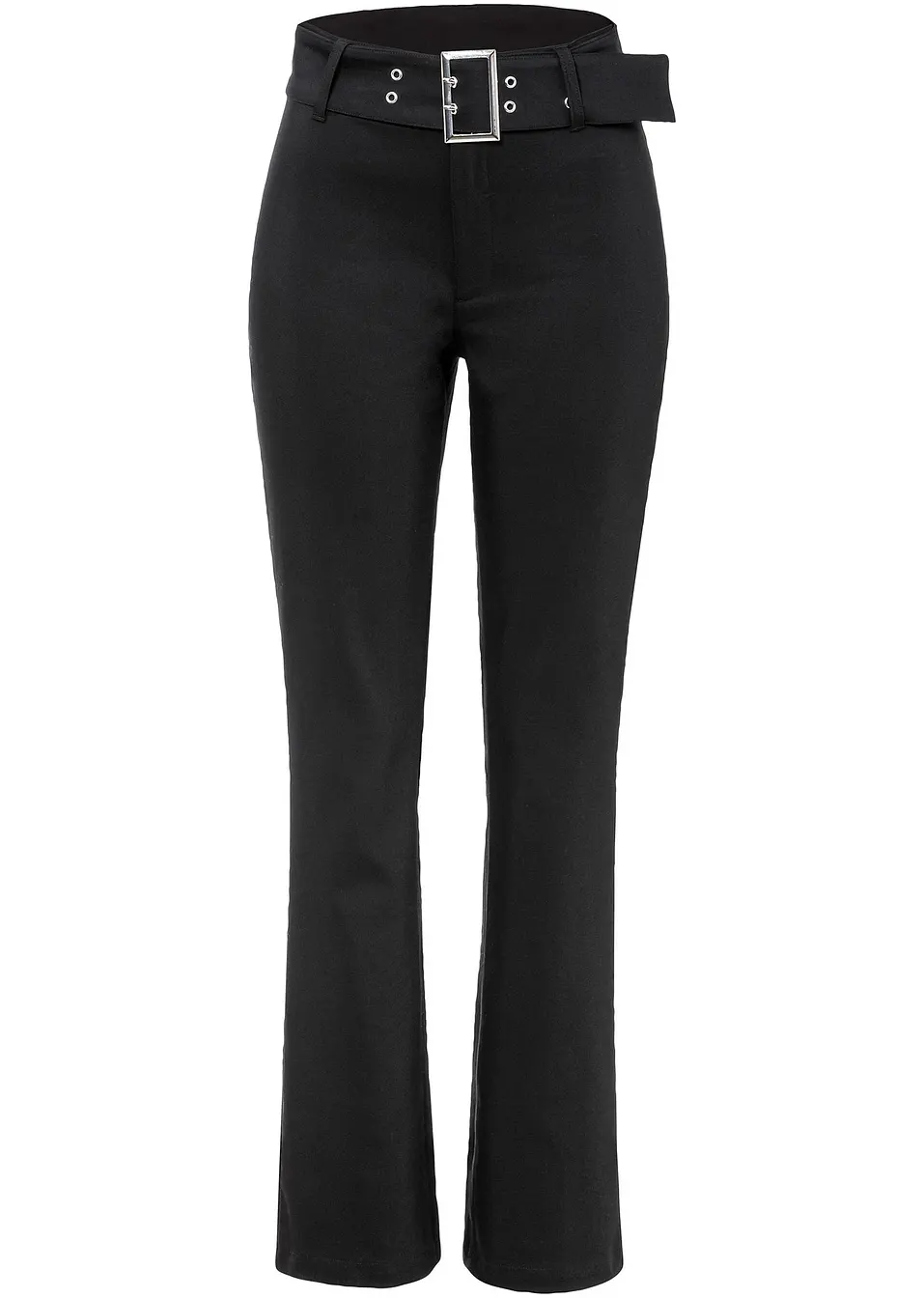 Pantalon stretch avec detail ceinture bonprix