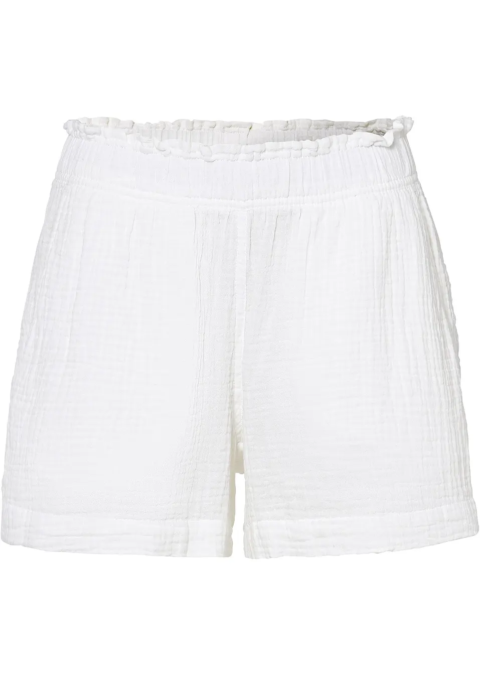 Short en mousseline de coton