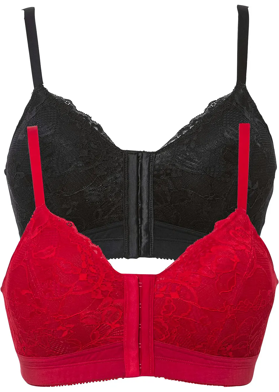 Soutien-gorge à Fermeture Devant, Confortable Et Dentelé - Parfait Pour Le Sport Et Le Quotidien