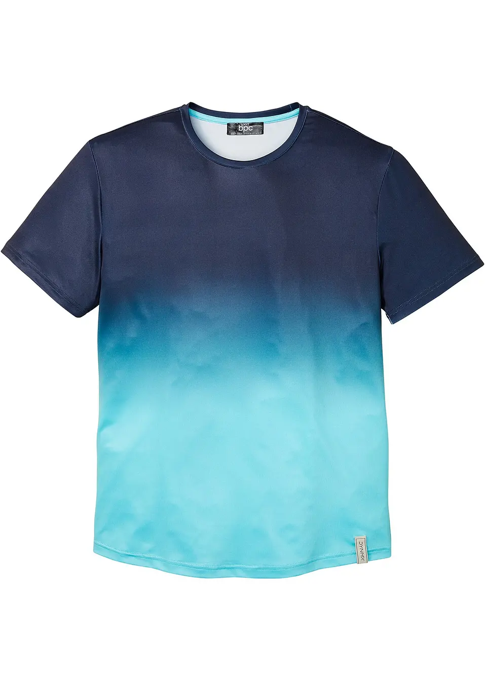 T-shirt Homme Manches Courtes Décontracté - Couleur Unie Dégradé - Coupe Ample Et Confortable