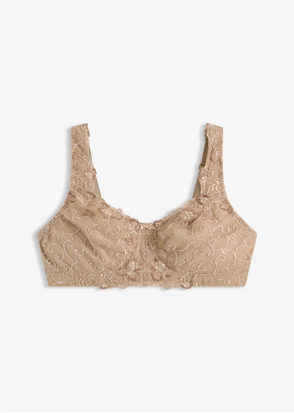 Soutien-gorge Beige/chair Rembourré 90A, Sans Armature, En Parfait état, Matière élasthanne Polyamide