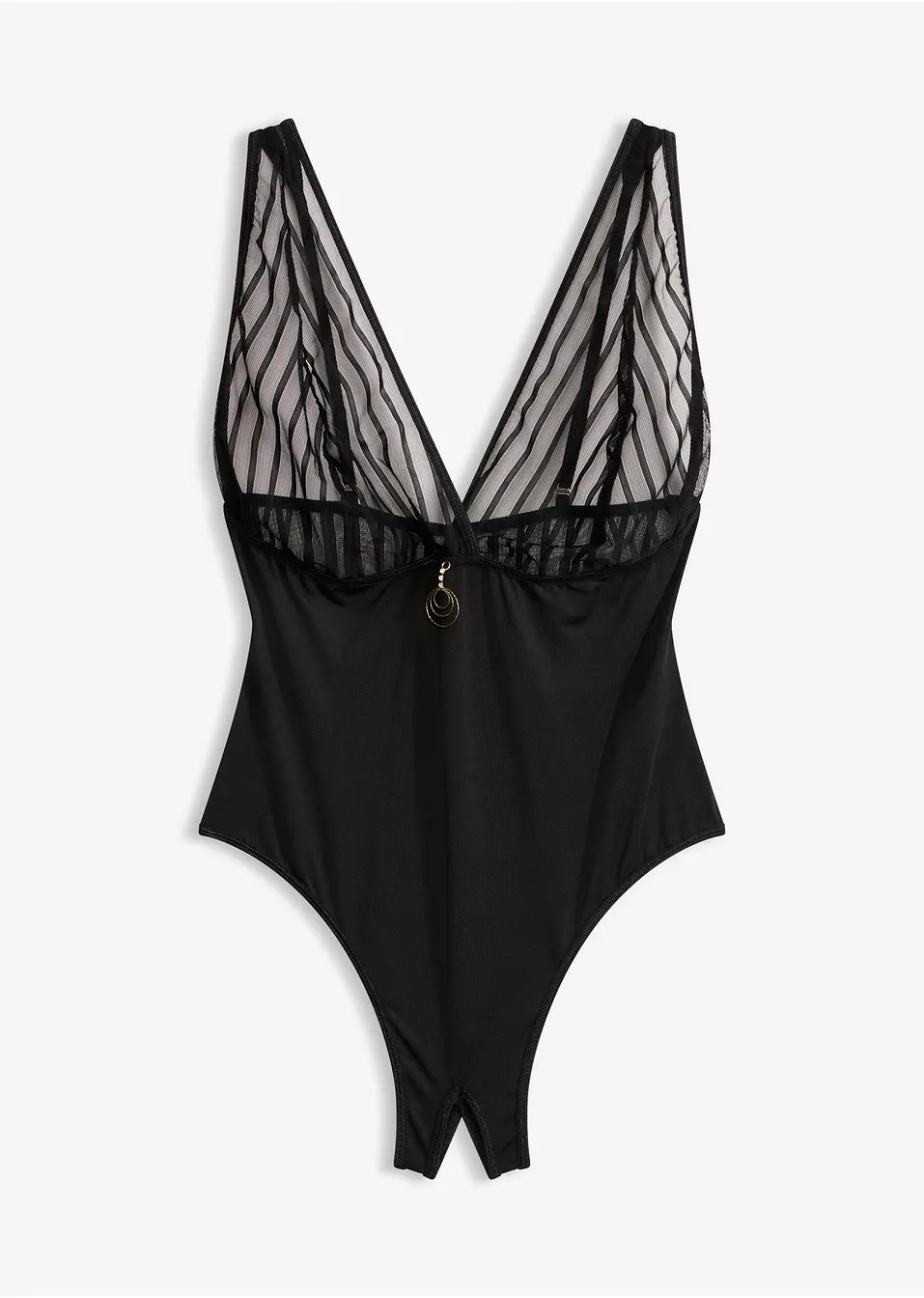 Body Femme Bodyism Noir Taille L - 100% Polyamide Compression Ferme - Neuf Avec étiquettes