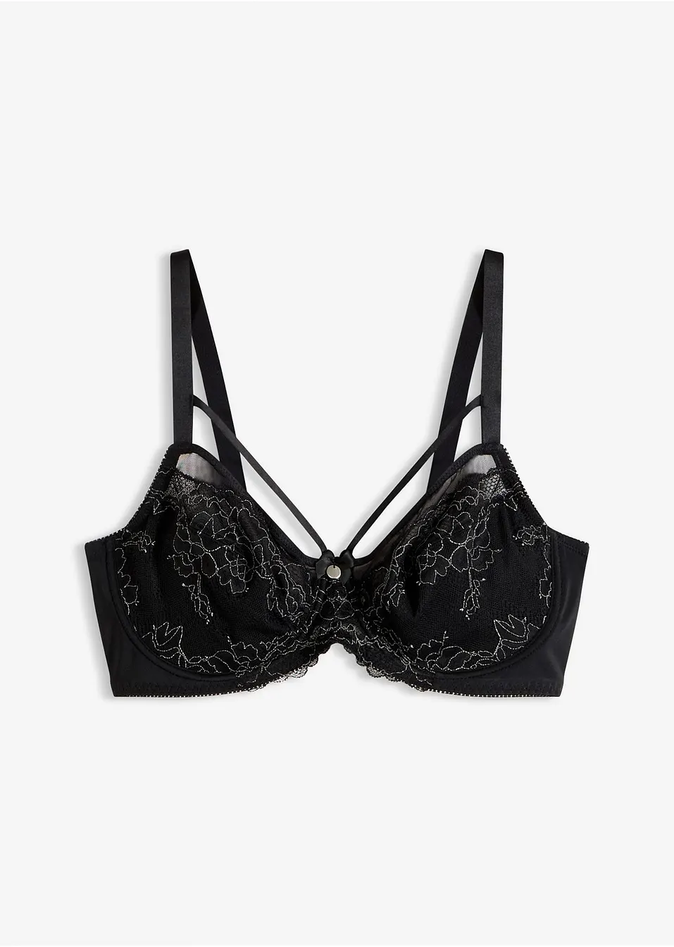 Bretelles De Soutien-gorge Décoratives En Dentelle Noire – Réglables, Extensibles, Taille Unique, Marque & Other Stories