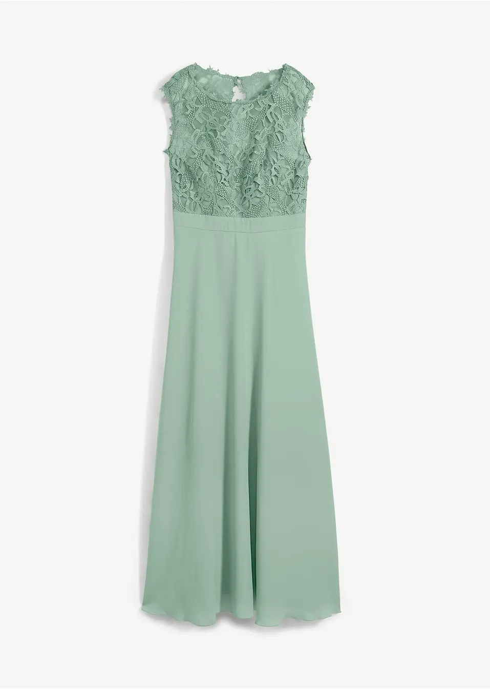 Robe Verte En Dentelle Pimkie Taille 38 - Occasion Bon état, Mi-manches, Style Moulant