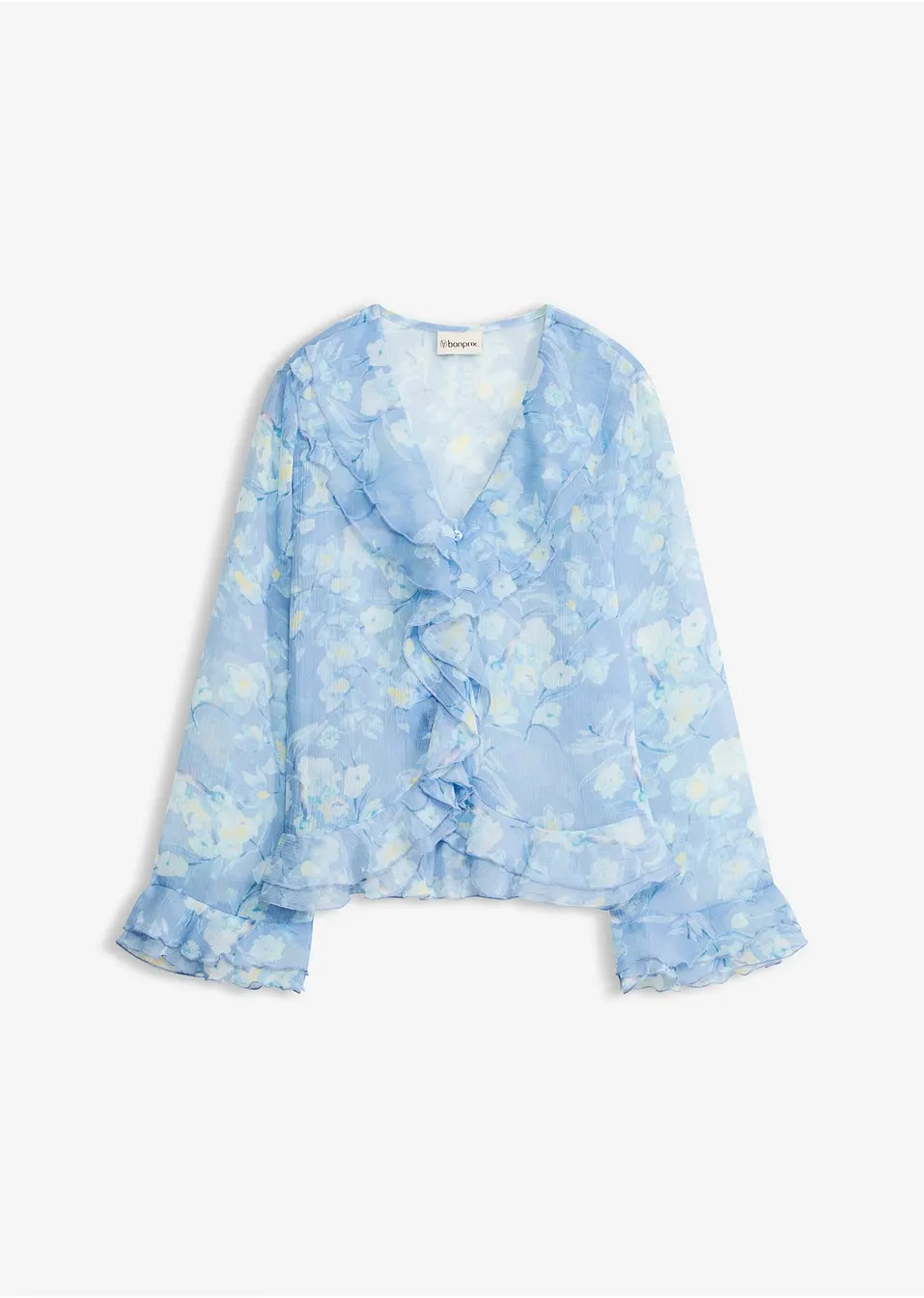 Blouse motif floral rose | Christine Laure