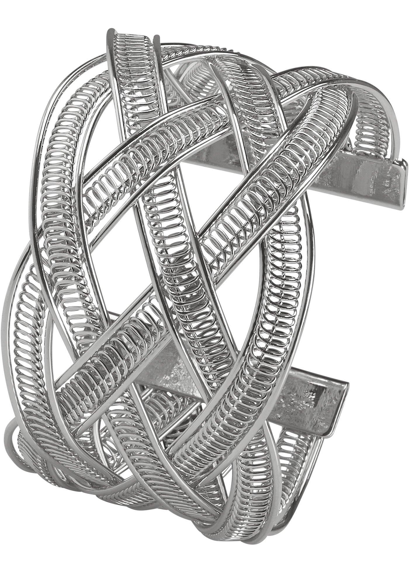 Bracelet manchette tressé