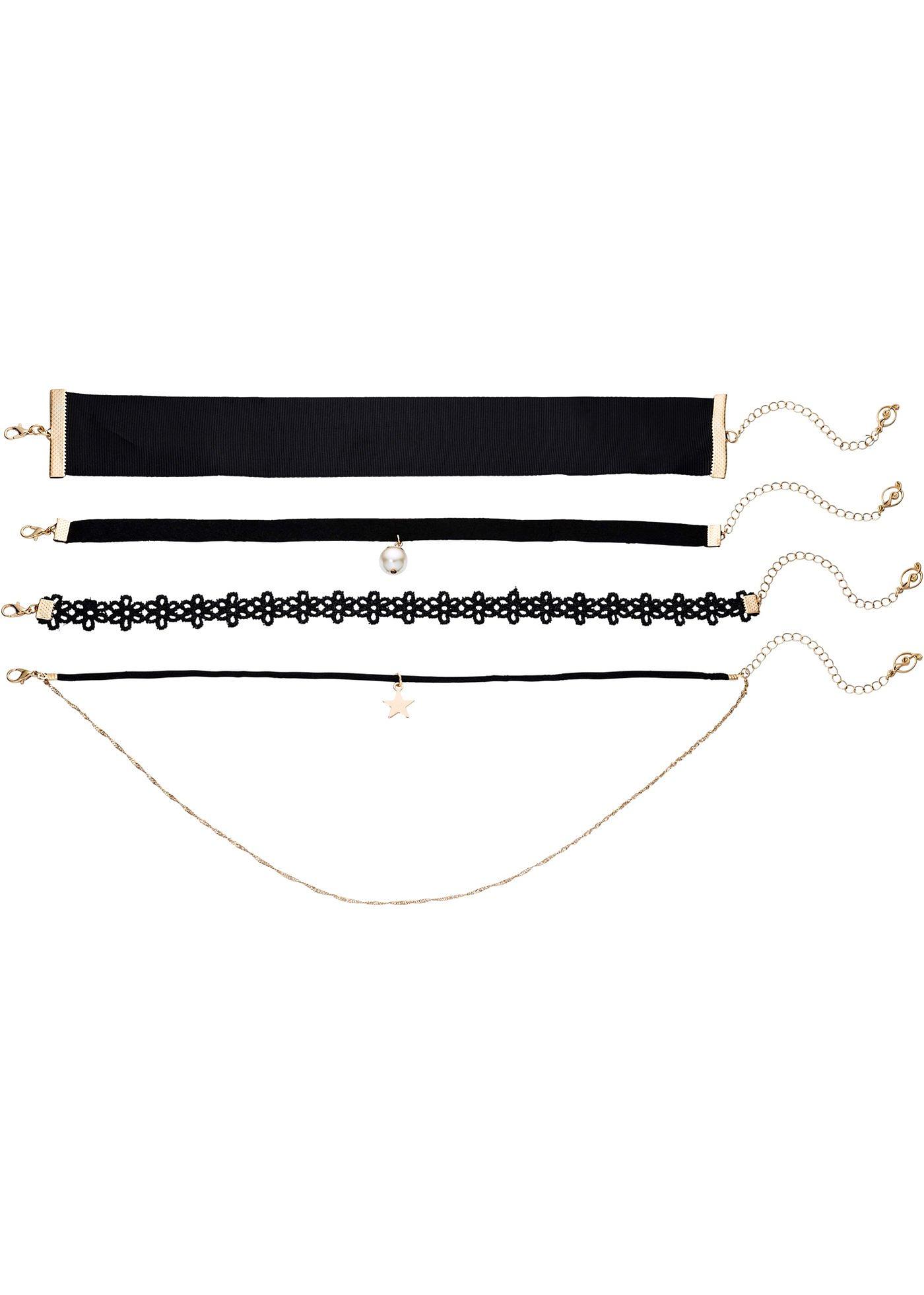 Collier tour de cou (Ens. 4 pces.)
