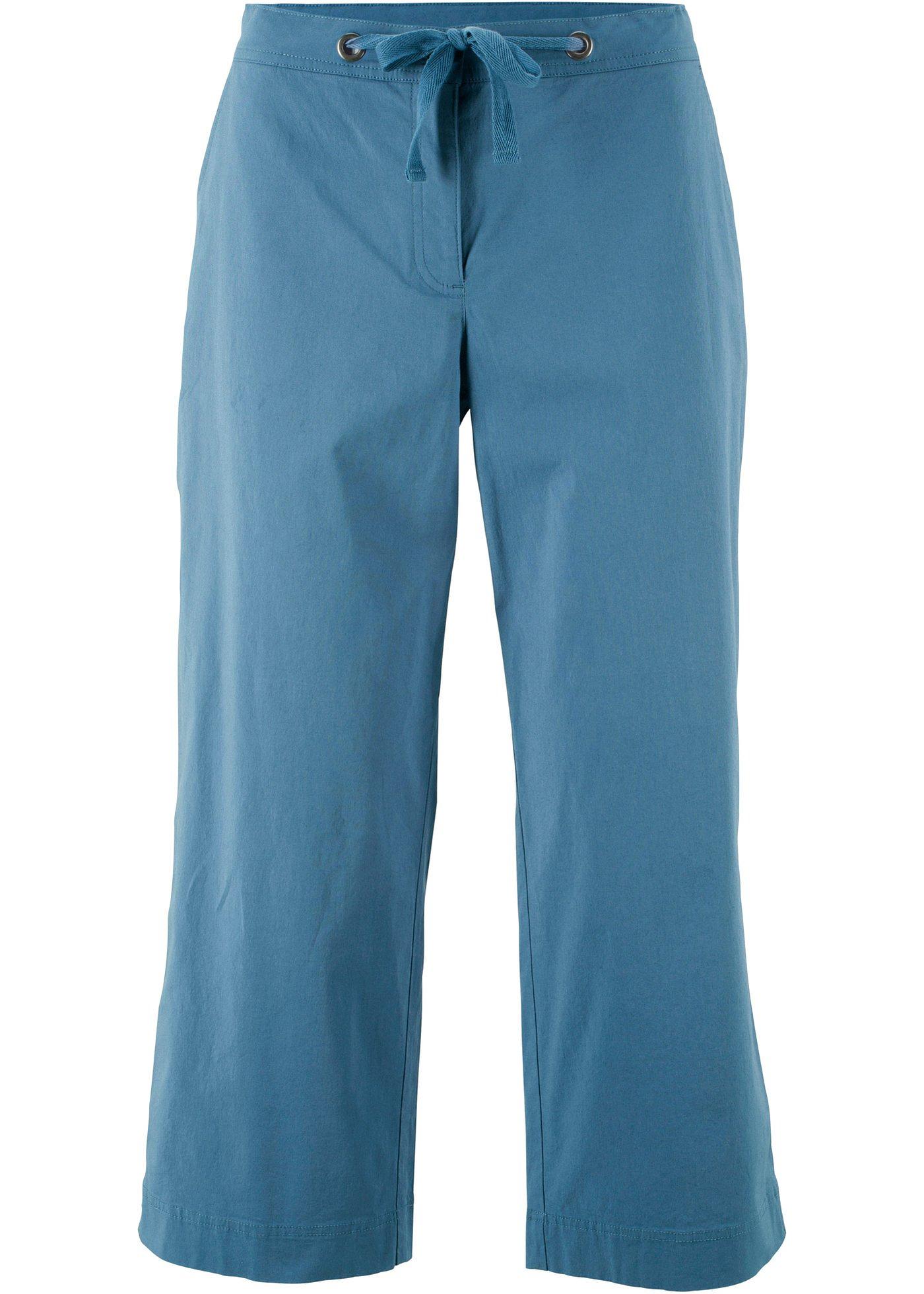 Pantalon 3/4 effet paper touch