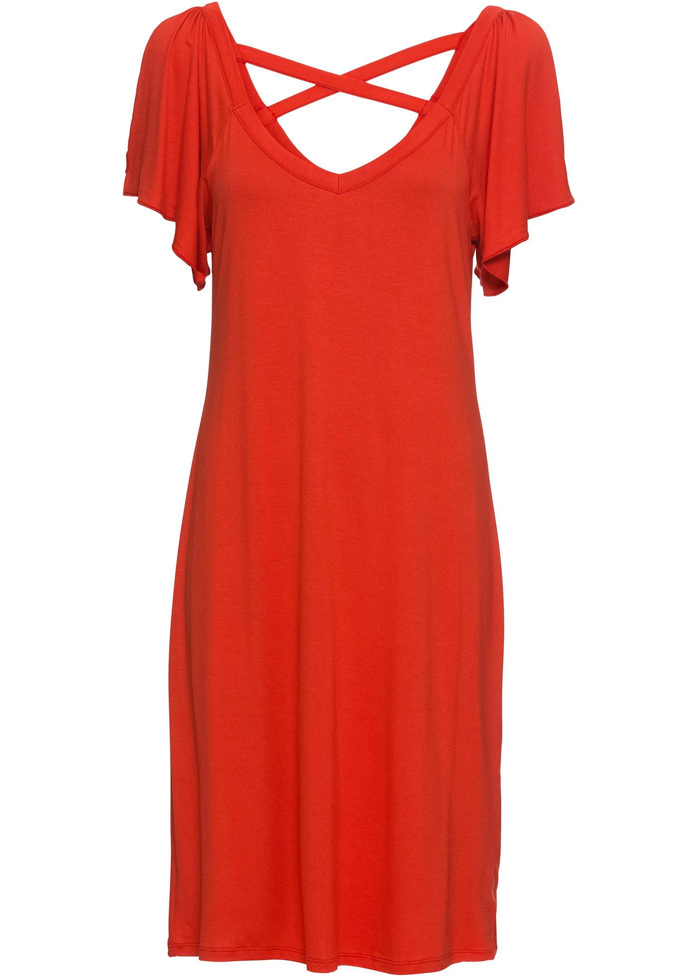 Robe avec détail croisé
