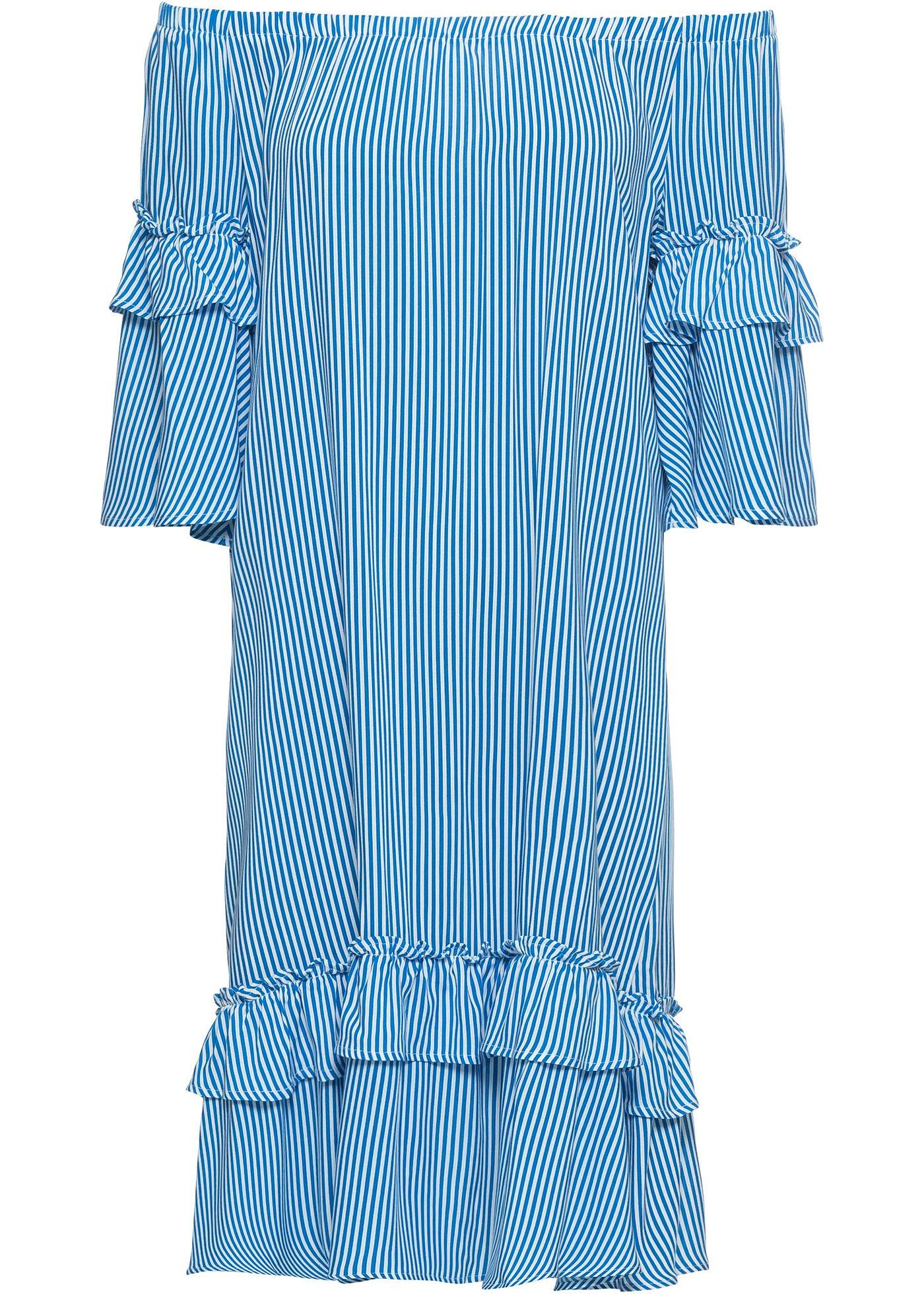 Robe à encolure Carmen