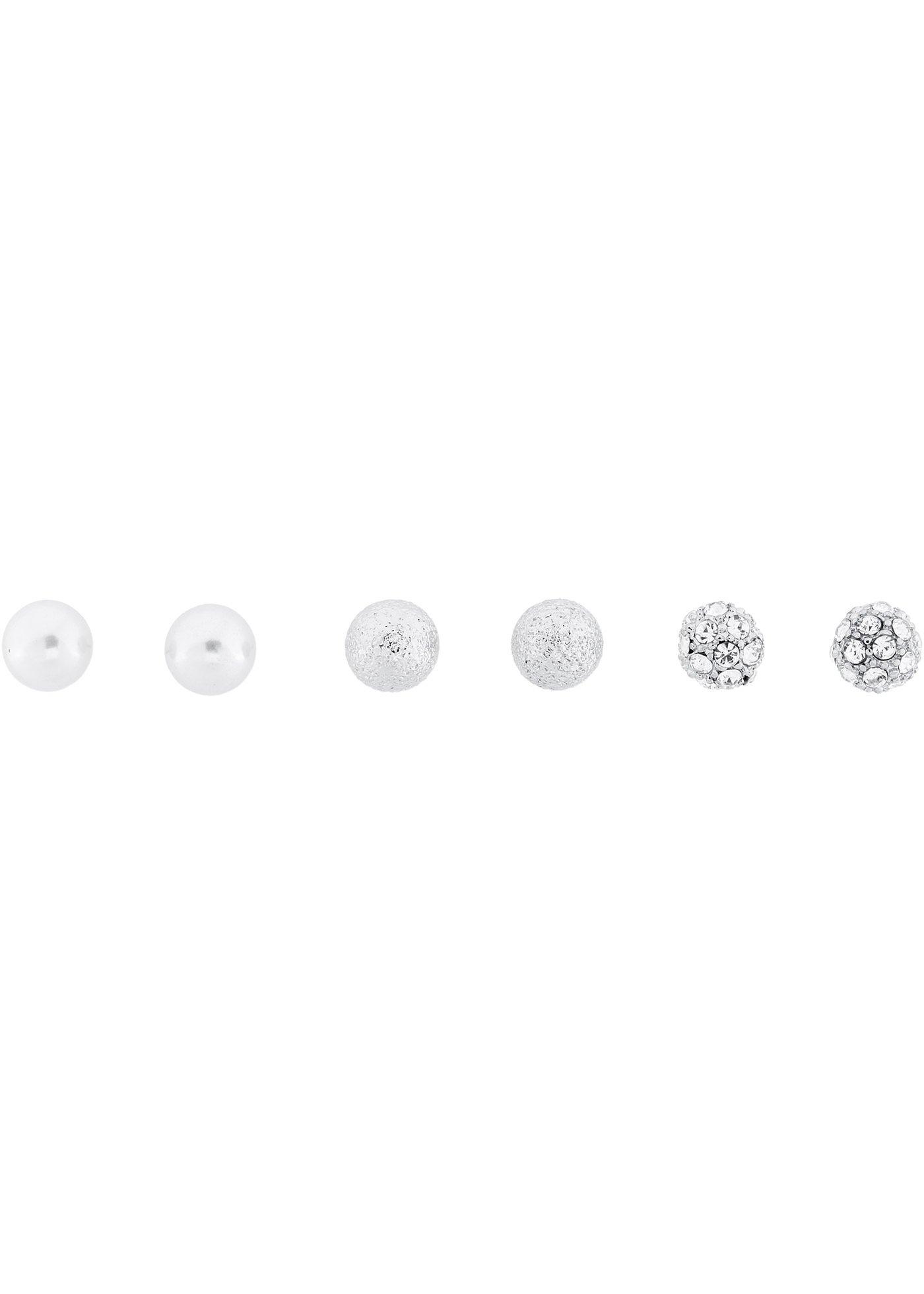 Parure de boucles d'oreilles avec cristaux Swarovski® (Ens. 6 pces.)