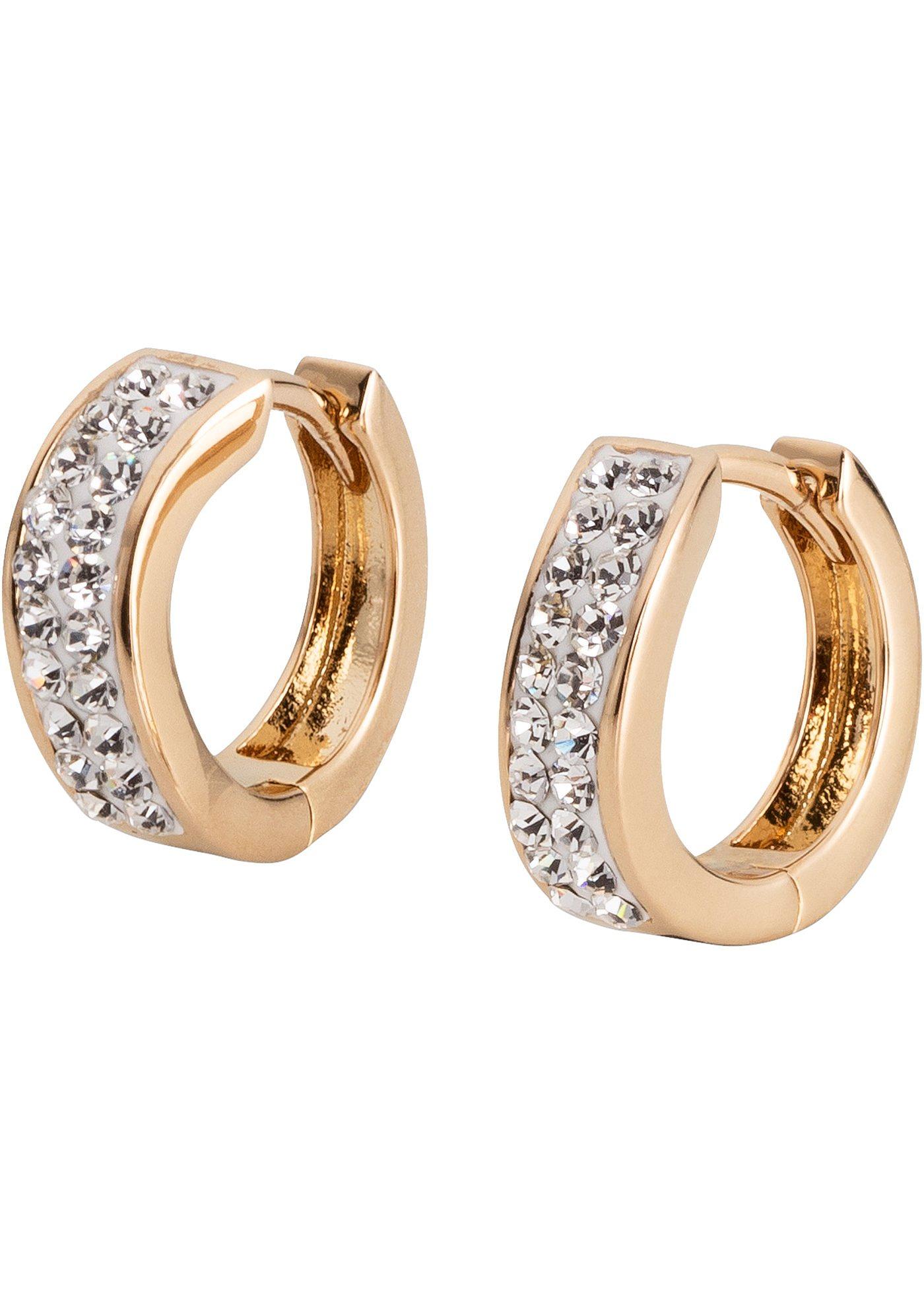 Créoles avec cristaux Swarovski®