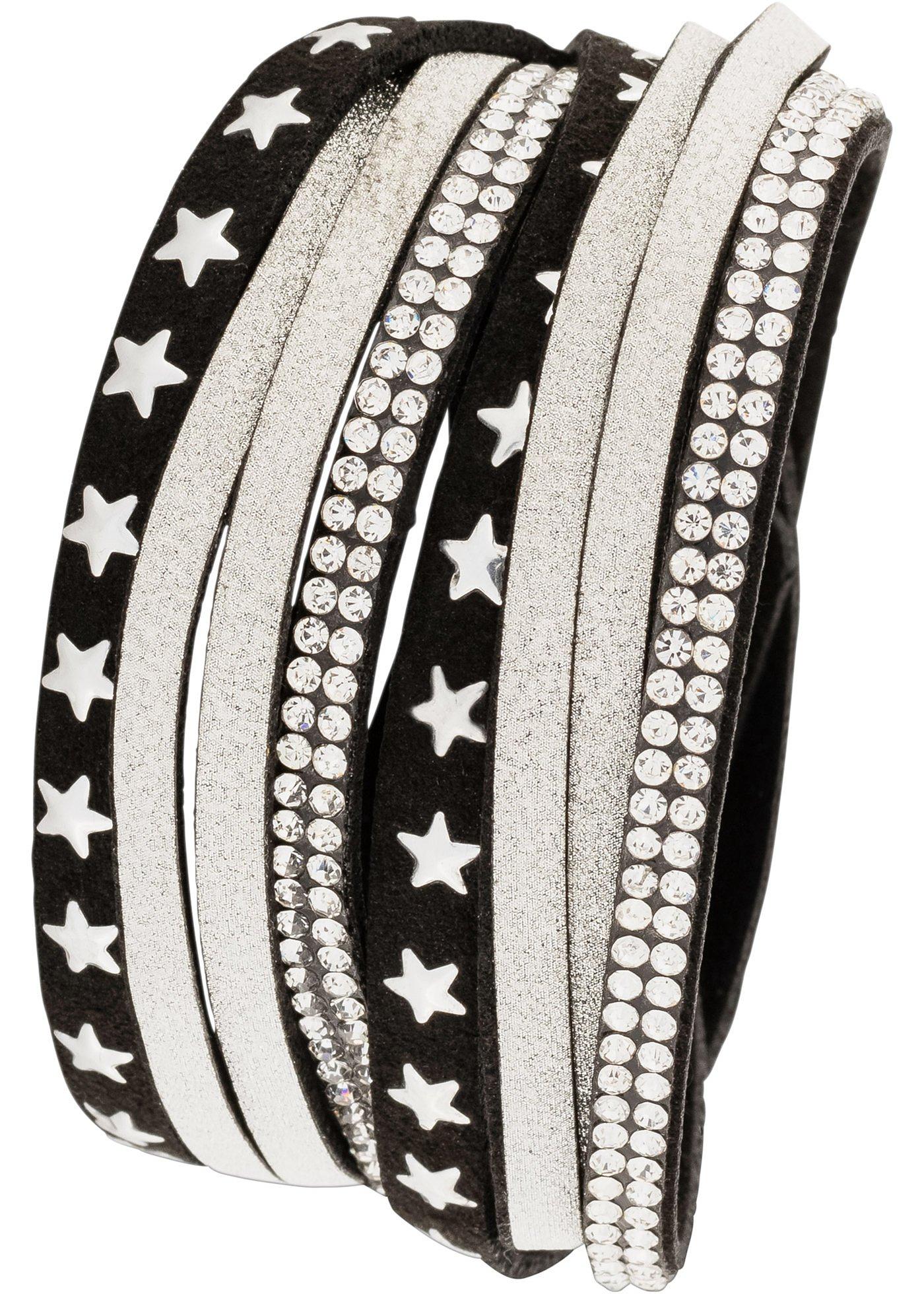 Bracelet à enrouler avec étoiles