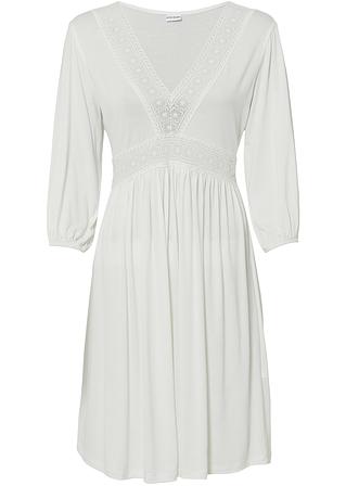 Bon prix discount robe blanche dentelle