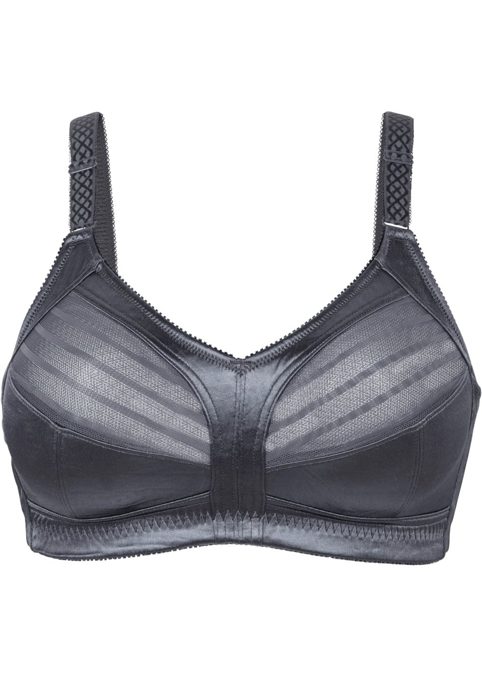 Soutien Gorge De Maintien Sans Armatures Gris Fumée Femme Bpc