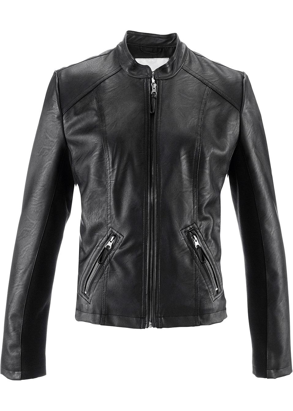 Veste en cuir ou simili cuir Revisitez le rock avec une pointe d'insolence maîtrisée: un jean, un top imprimé ou uni et une veste en cuir femme, évidemment. Pour une petite touche fashion, retroussez les manches de votre veste en molleton pour dévoiler vos poignets ornés de 3 à 4 bracelets.