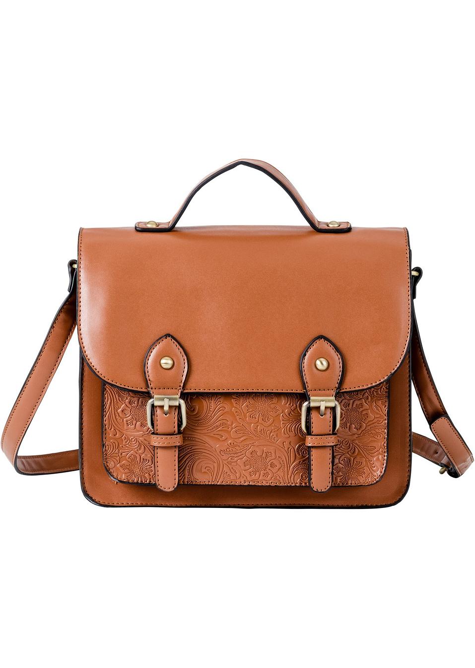 Sac à bandoulière marron - Femme - bonprix.fr