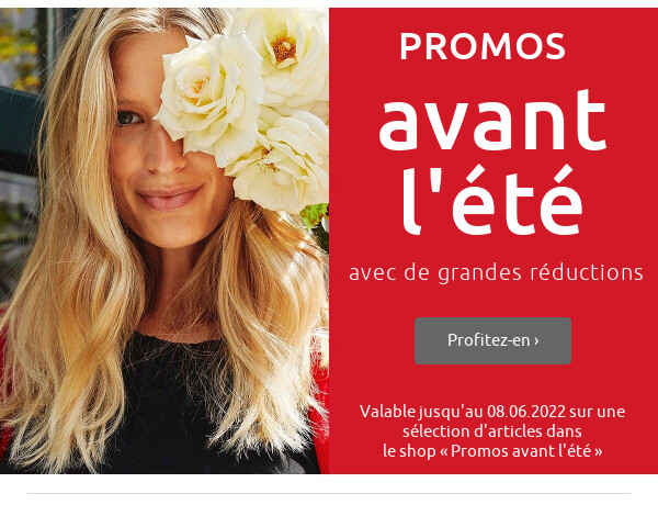 PROMOS avant l'été >